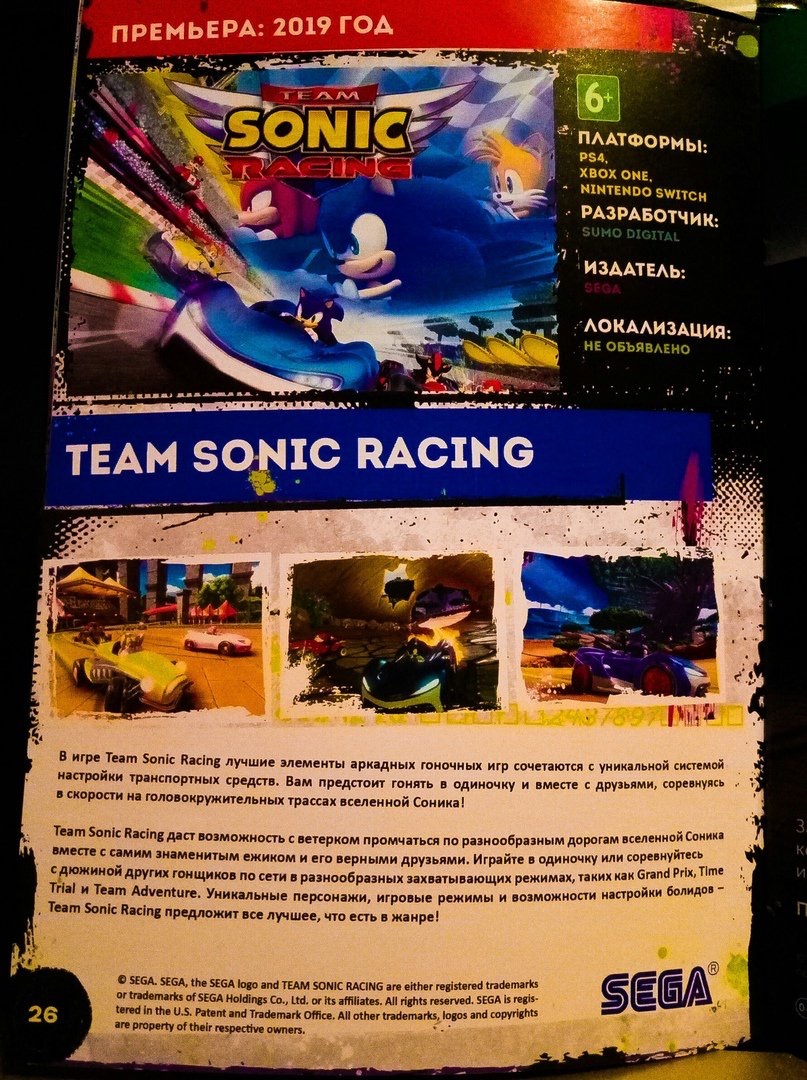 Team sonic racing xbox one controller